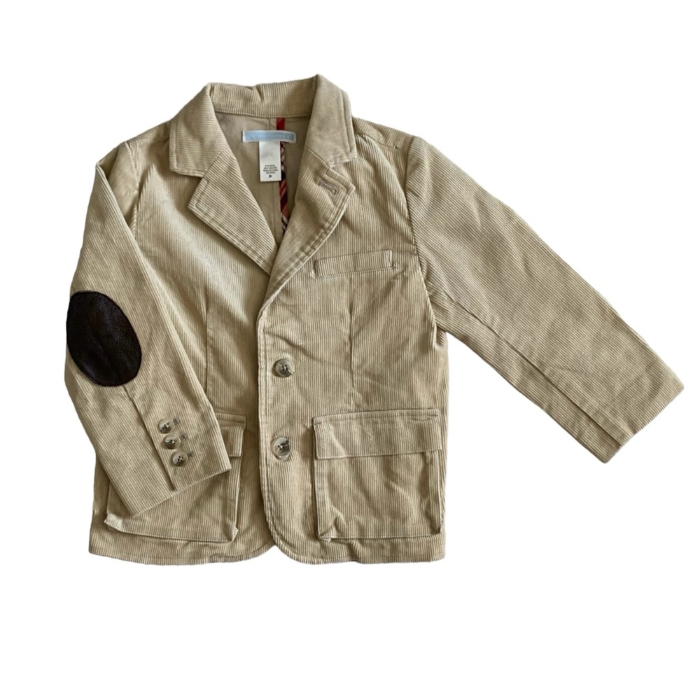 Janie and Jack Corduroy Elbow Patch Jacket Size 2T